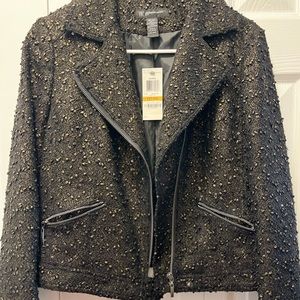 INC Moto Style Jacket
